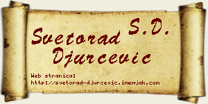 Svetorad Đurčević vizit kartica